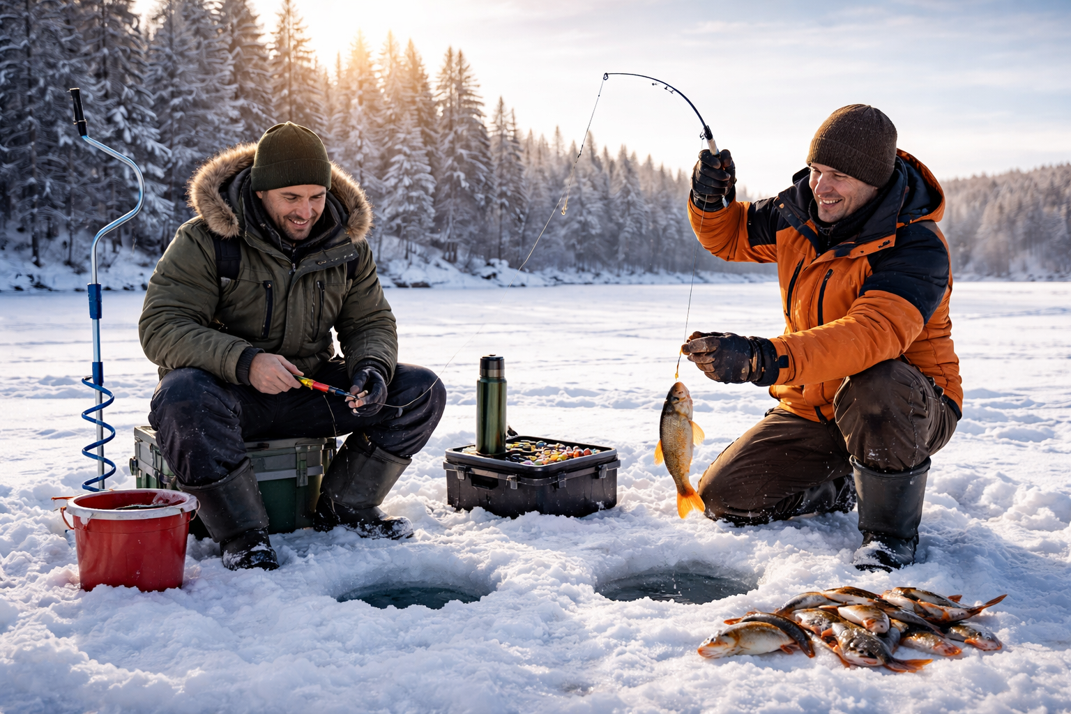  TangleFlareort  : los mejores lugares para pescar en invierno